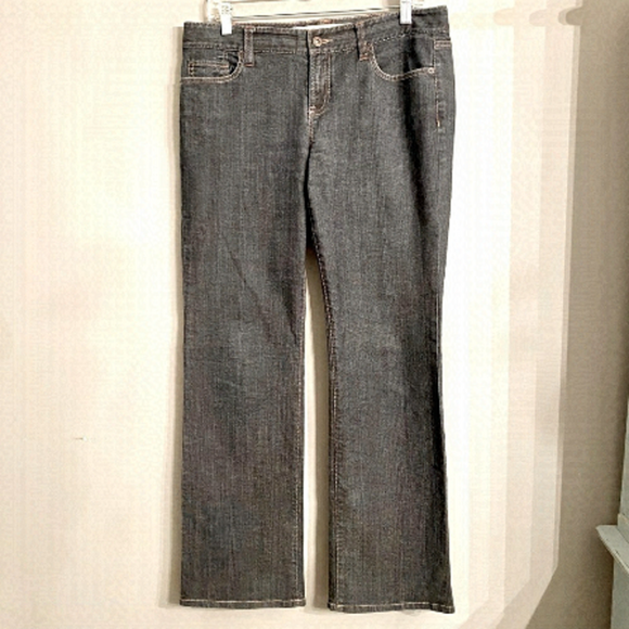 LOFT Slim Boot Cut Jeans - Picture 1 of 8
